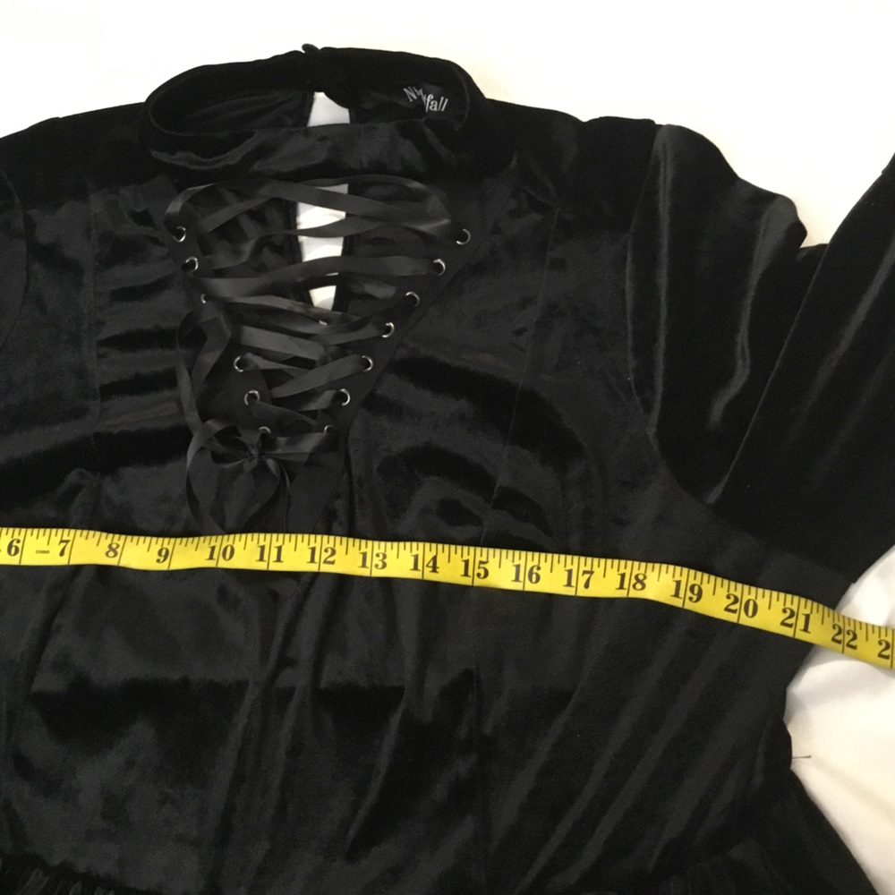 TORRID Elegant Black Lace-Up Dress - Picture 16 of 16